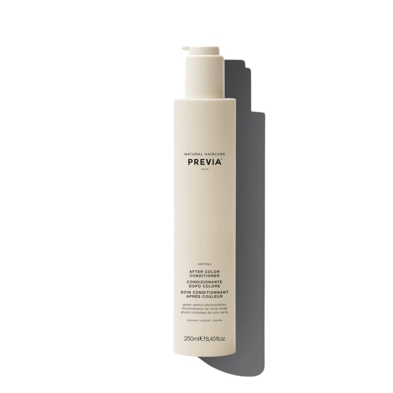 PREVIA Keeping Organic Green Walnut Colour Shine Coloured Hair Conditioner 250 ml - Image 1